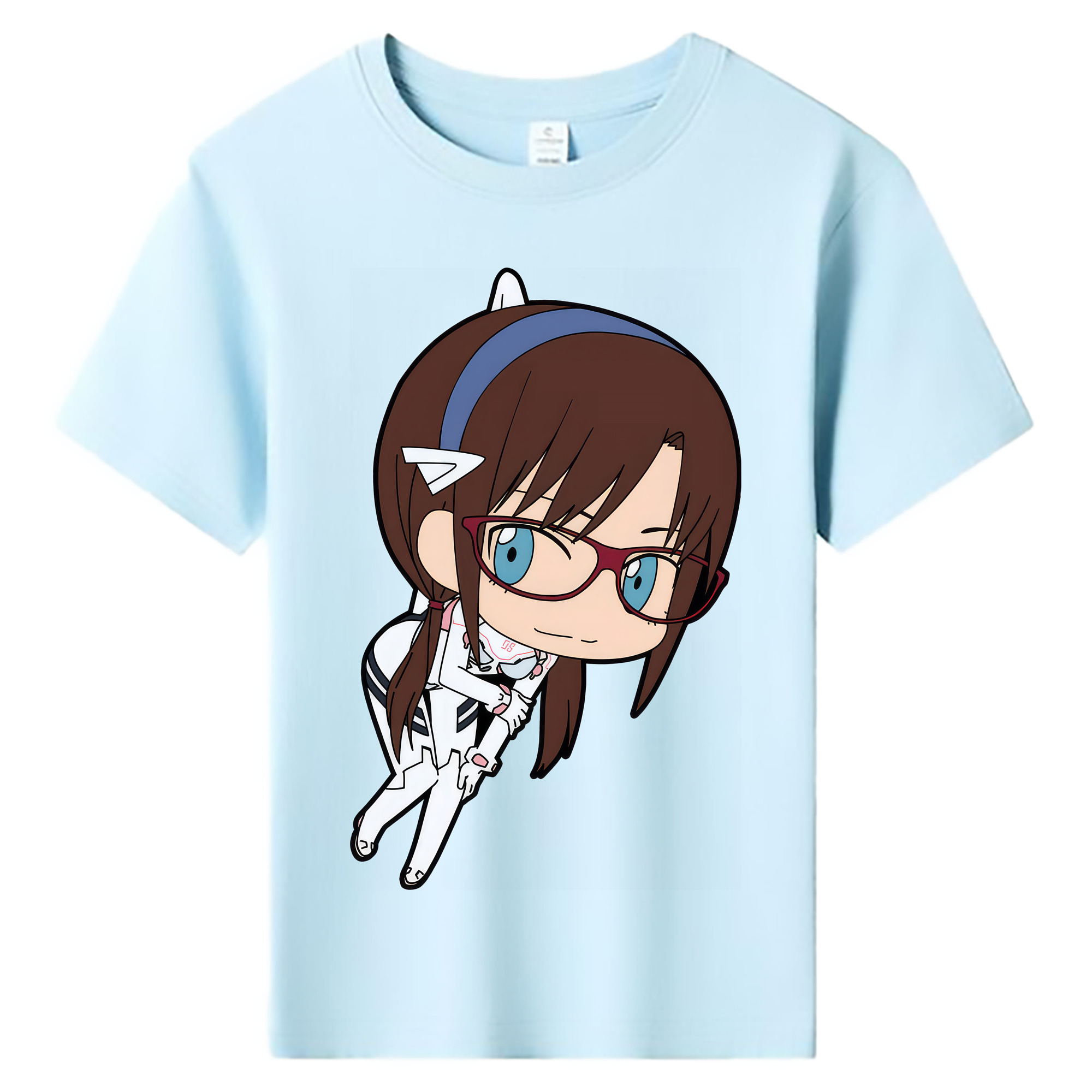 （画像用） EVA 新世紀エヴァンゲリオン 綿100％キッズTシャツ（フロントプリント）